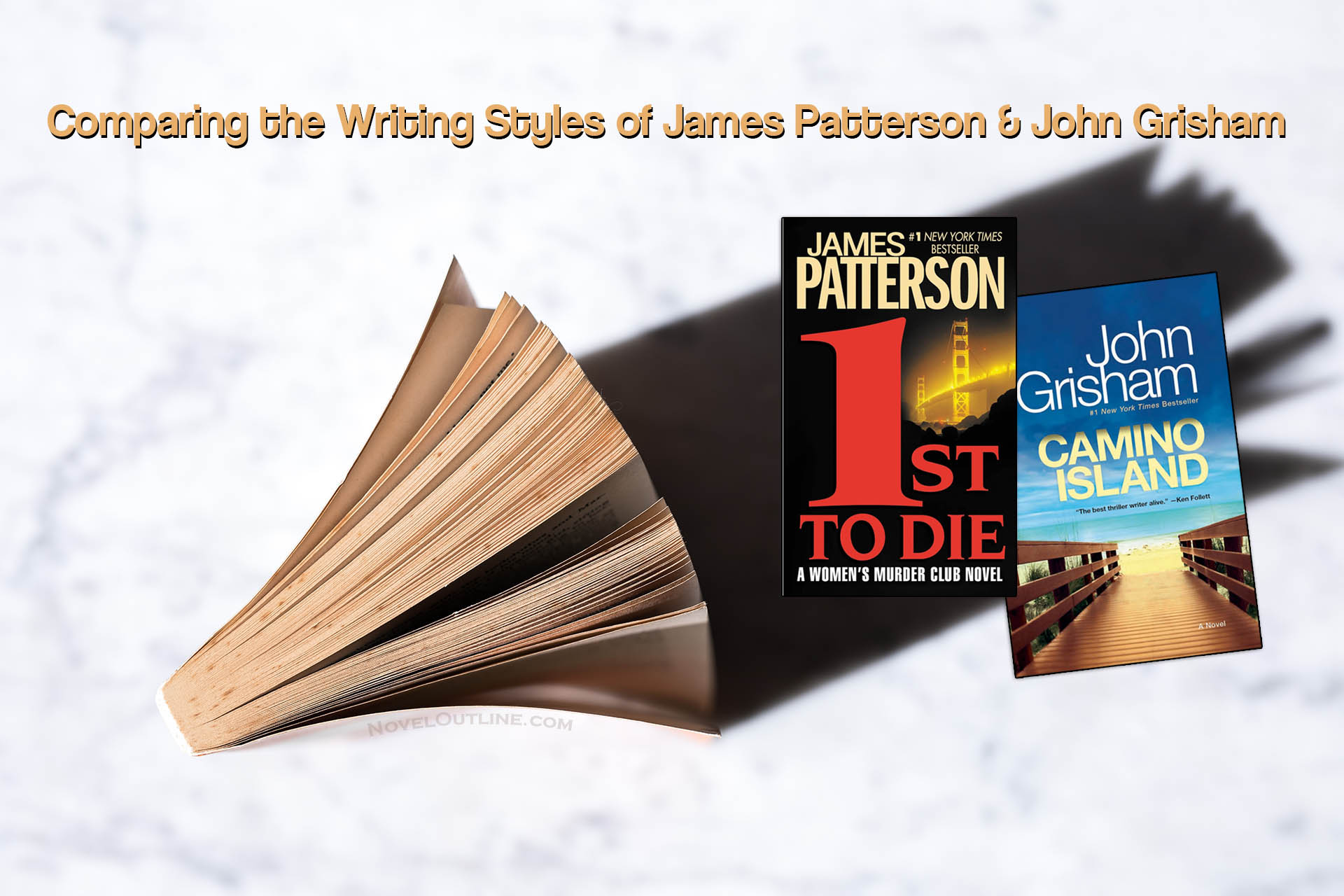 Comparing the Writing Styles of James Patterson and John Grisham